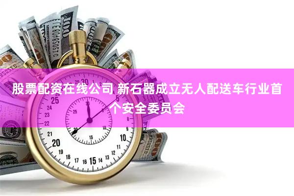 股票配资在线公司 新石器成立无人配送车行业首个安全委员会